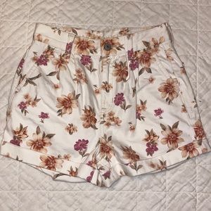 High Wasted Jean Shorts